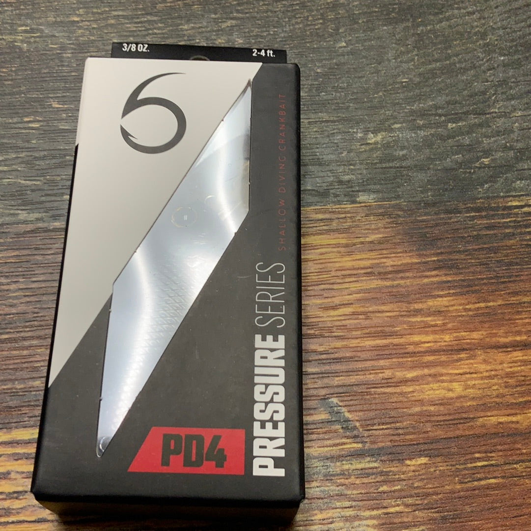 6th Sense PD4 Pressure 3/8 oz. Ghost Pro Shad
