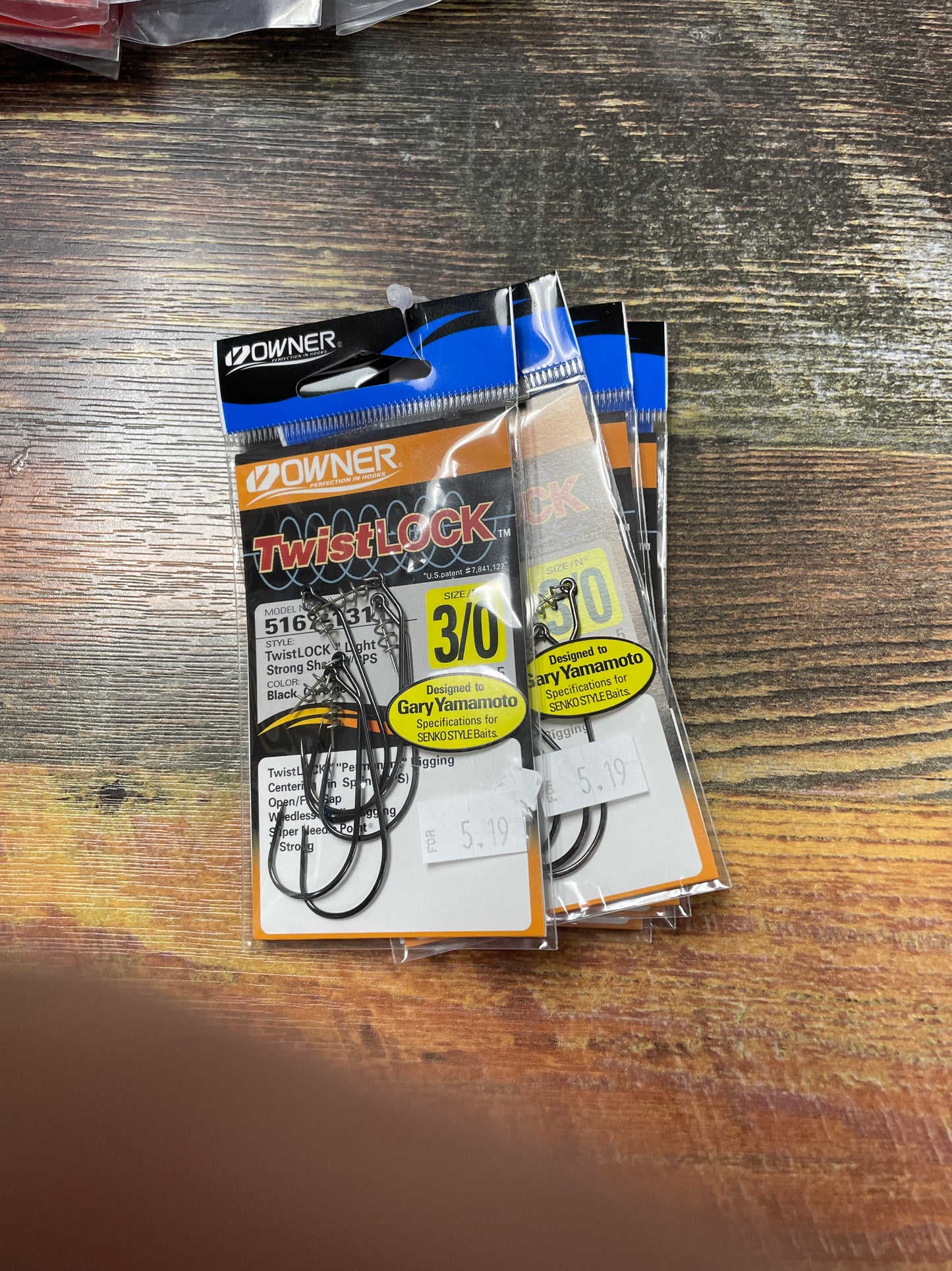Owner Weighted Twist Lock Light 3/0