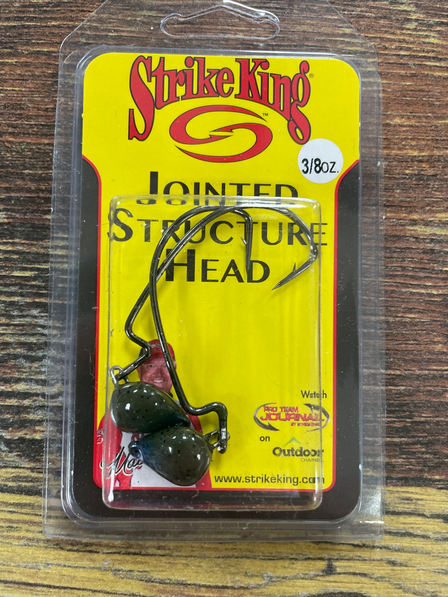 Strike King Jointed Head 3/8 oz. Blue Craw