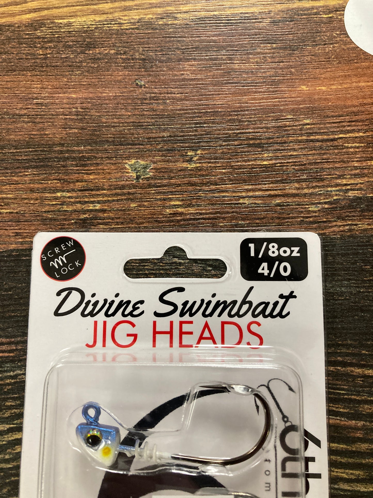 6th Sense Divine Swim Bait Jig Heads 1/8 oz 4/0 Sexified Shad