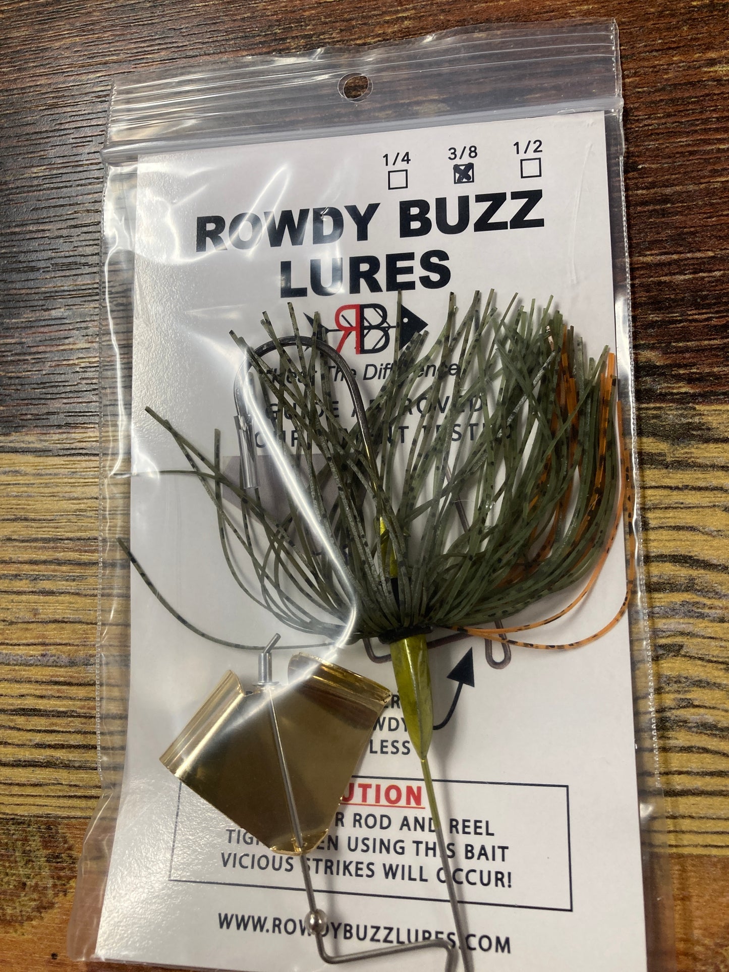 Rowdy Buzz Baits Rowdy 3/8 oz. Gill Gold