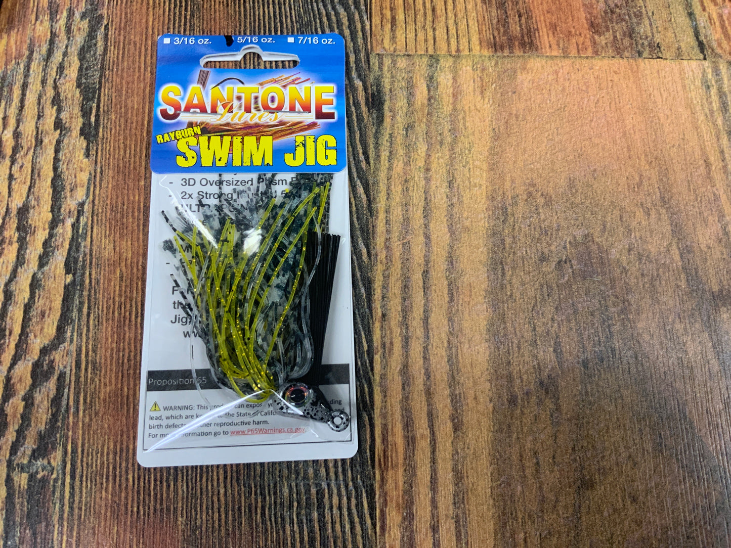 Santone Rayburn Swim Jig 5/16 oz. Threadfin