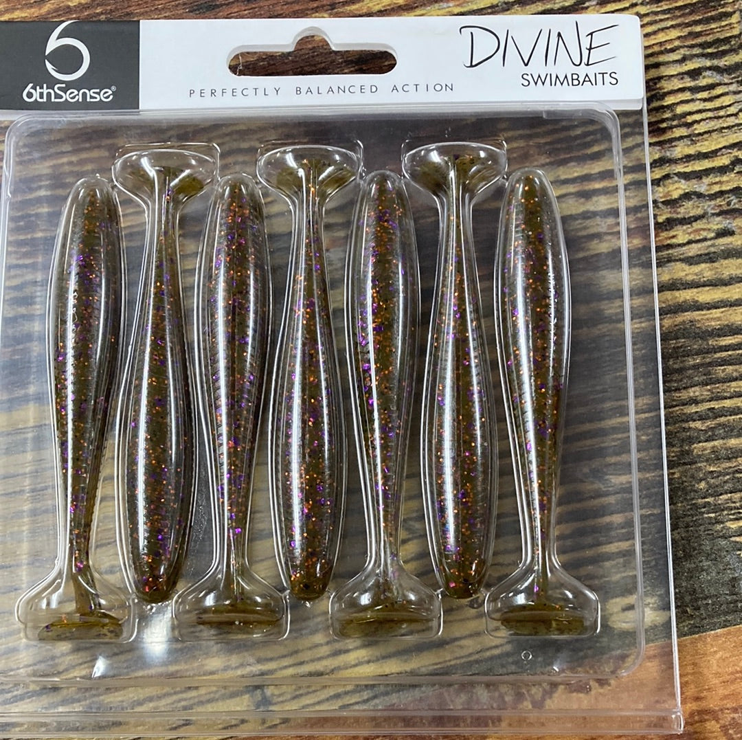 6th Sense Divine Swimbait 3.2" Gill Dust