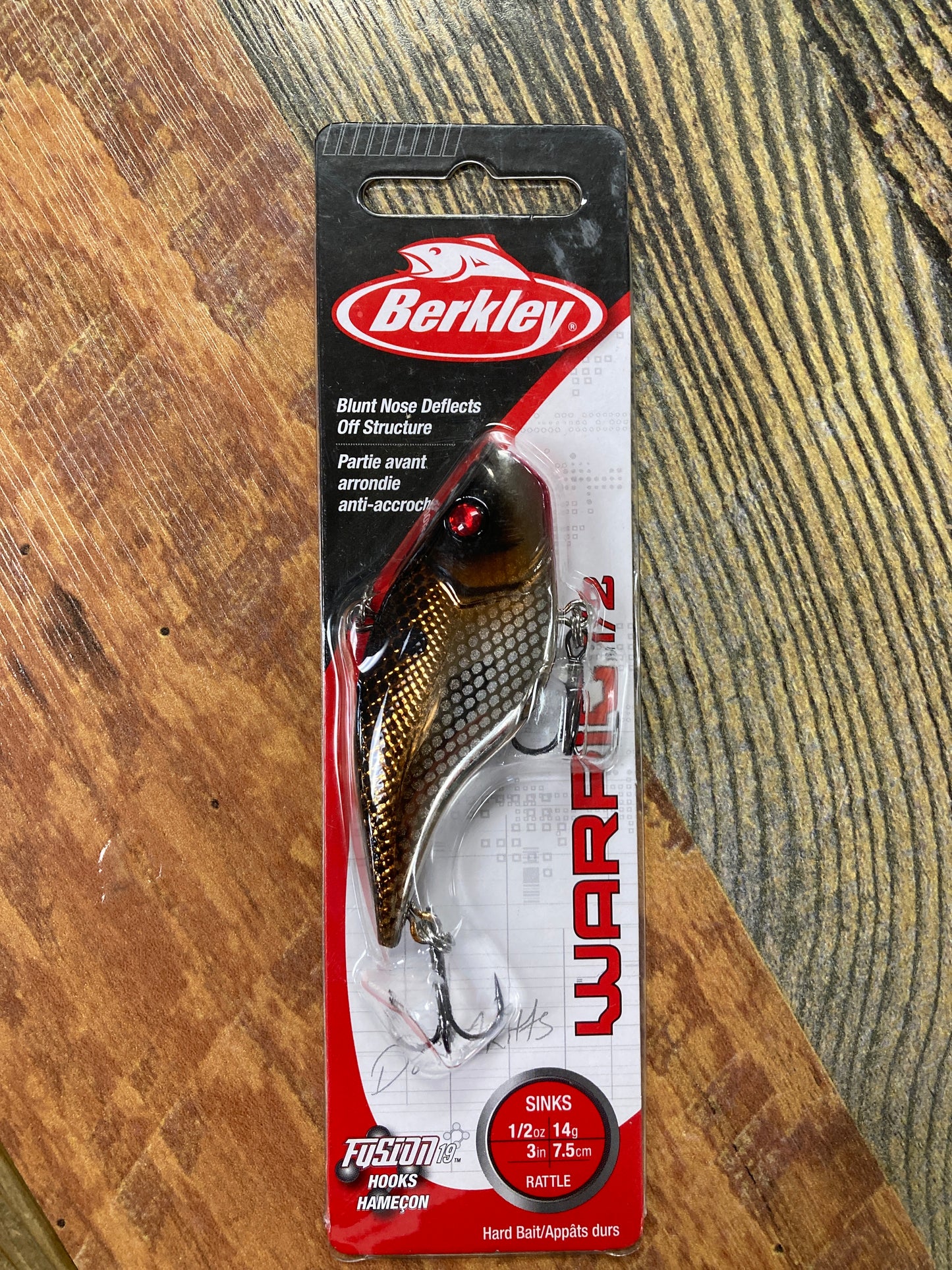 Berkley Warpig 1/2 oz. Black Silver