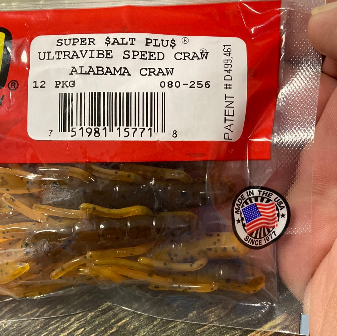 Zoom U-V Speed Craw - Alabama Craw