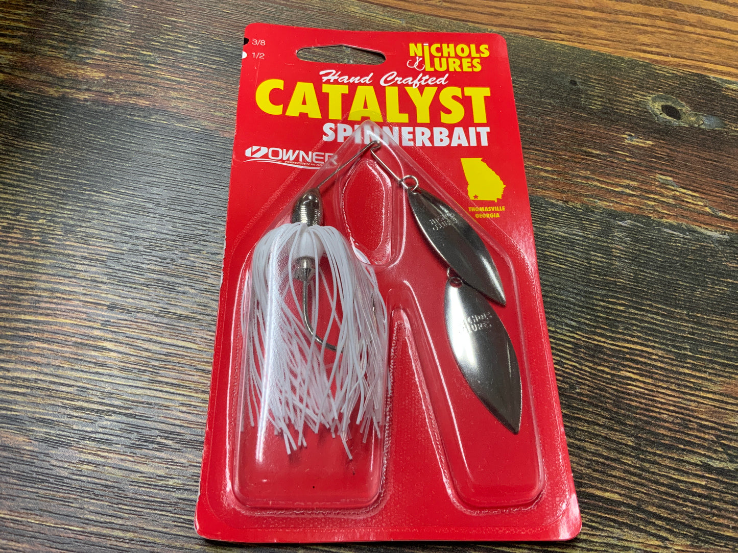 Nichols Catalyst Spinnerbait 3/8 oz.Sight Flash