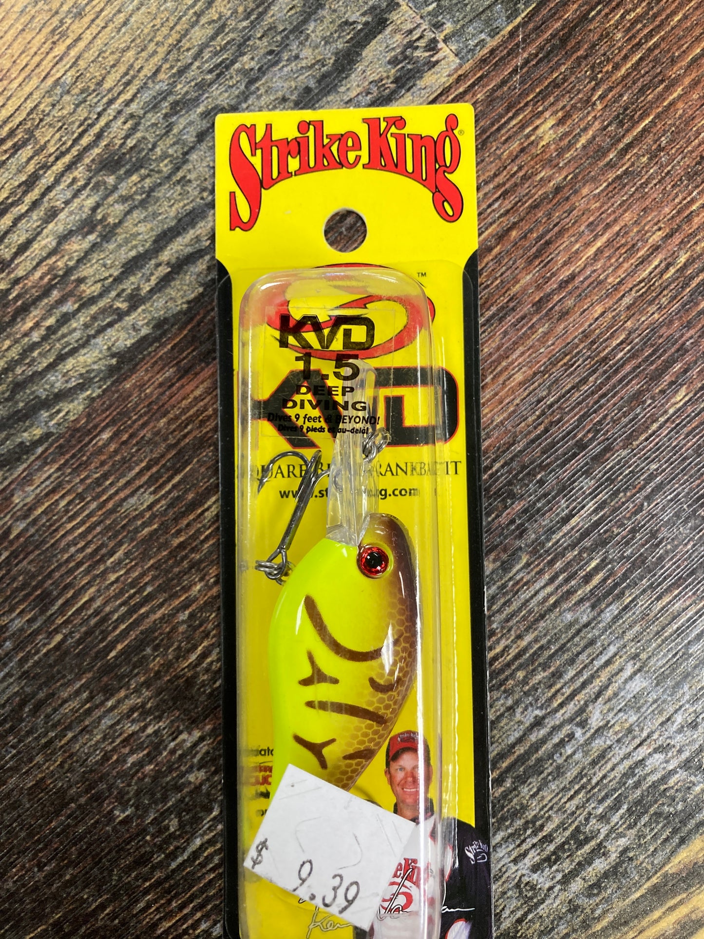 Strike King 1.5 Chartreuse Belly Craw
