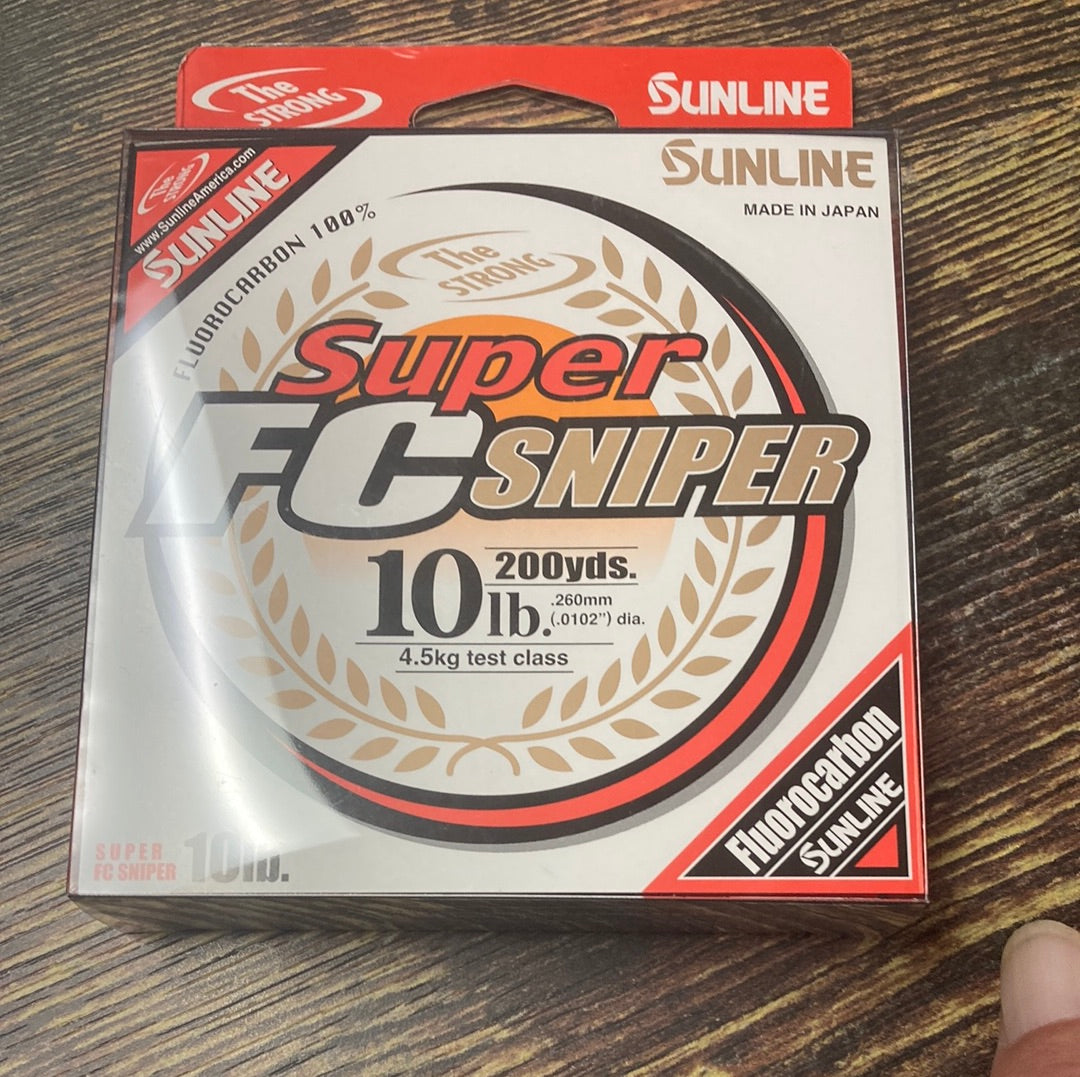 Sunline FC Sniper Fluoro 10lb. 200 yd.
