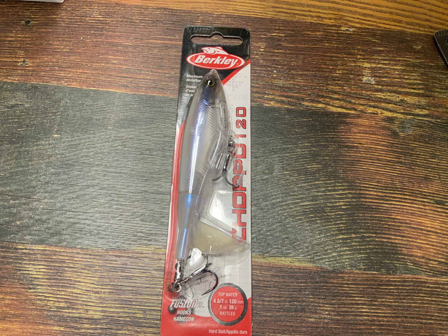 Berkley Choppo 120 1.0 oz. Ghost White