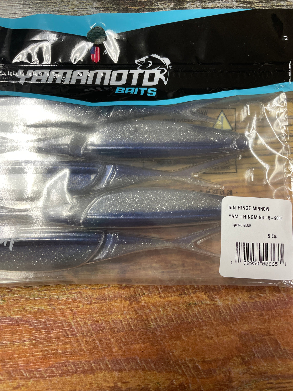 Yamamoto Hinge Minnow 6" Pro Blue