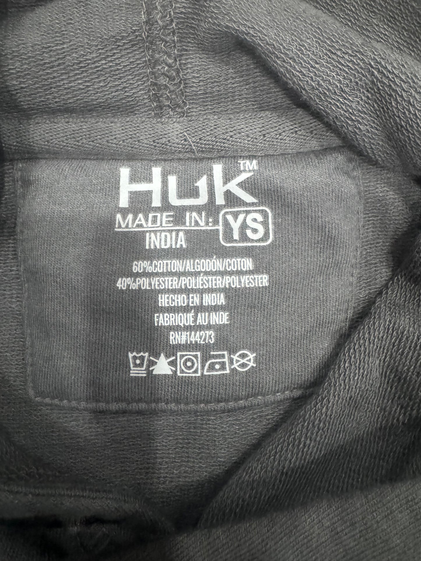 HUK YS Edisto Fast Badge Terry Hoodie