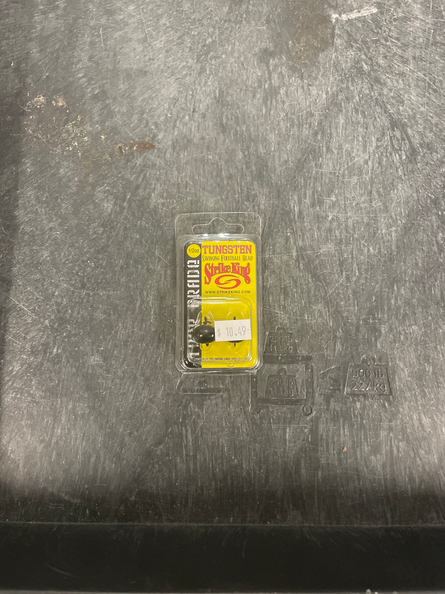 Strike King Tungsten Swing Football Head 1/2 oz.