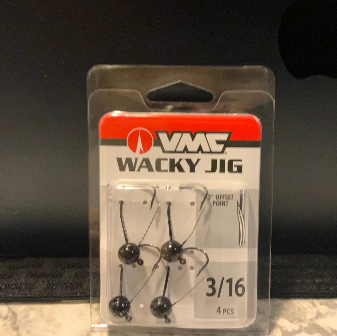 VMC Wacky Jig Weedless 3/16 oz. Black