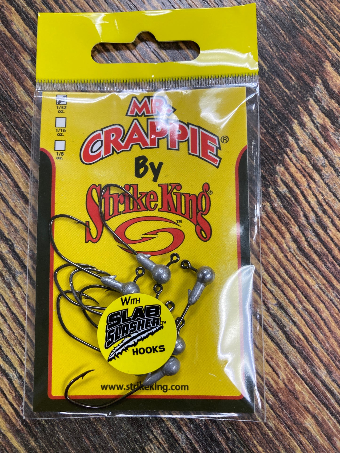 Mr Crappie Slab Slasher 1/32 oz. Unpainted