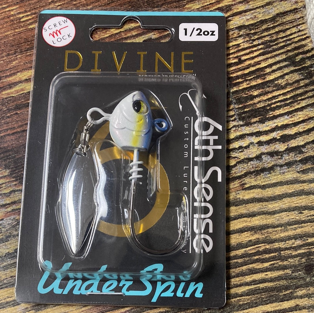 6th Sense Divine Under Spin 1/2 oz. Sexified Shad