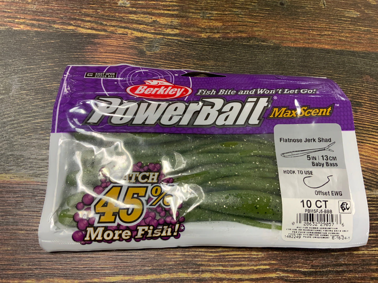 Berkley Max Scent Flat Nose Jerk 5” Baby Bass