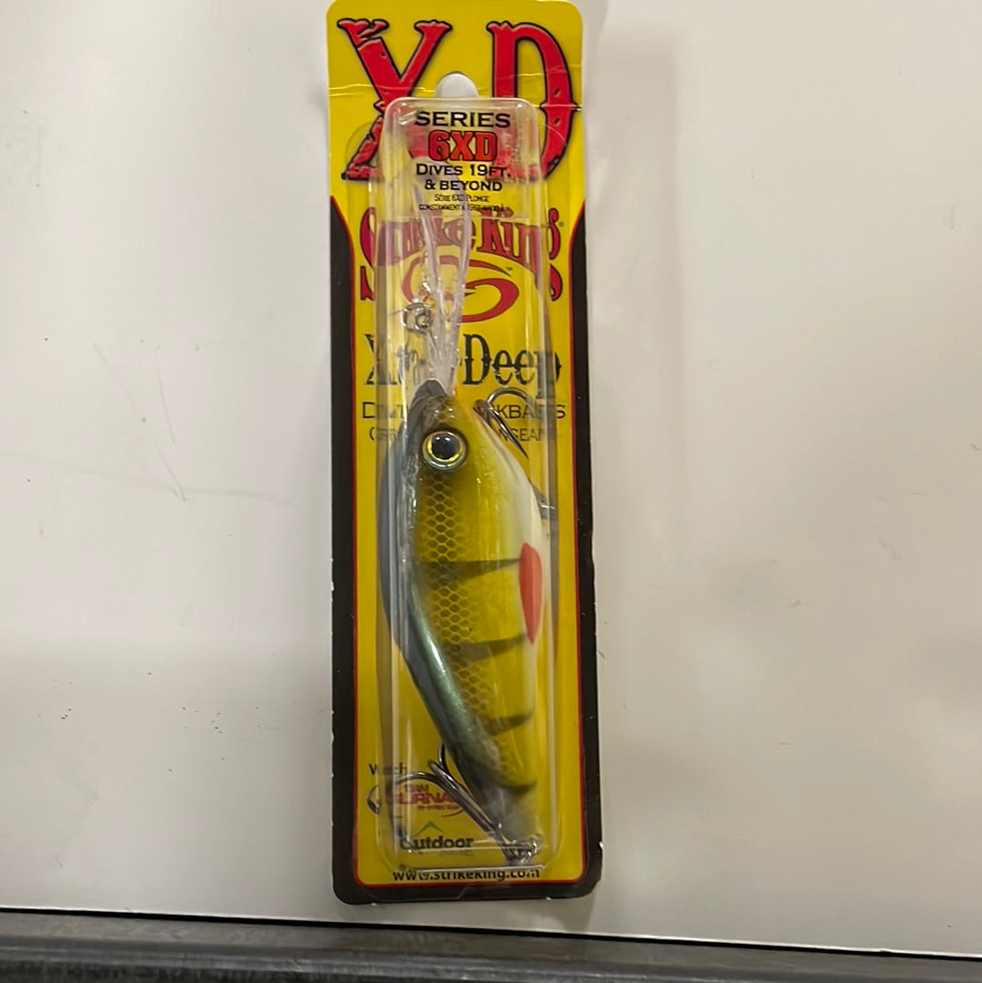daddy's fishing lure Strike King Pro Model 6XD Sugar Daddy