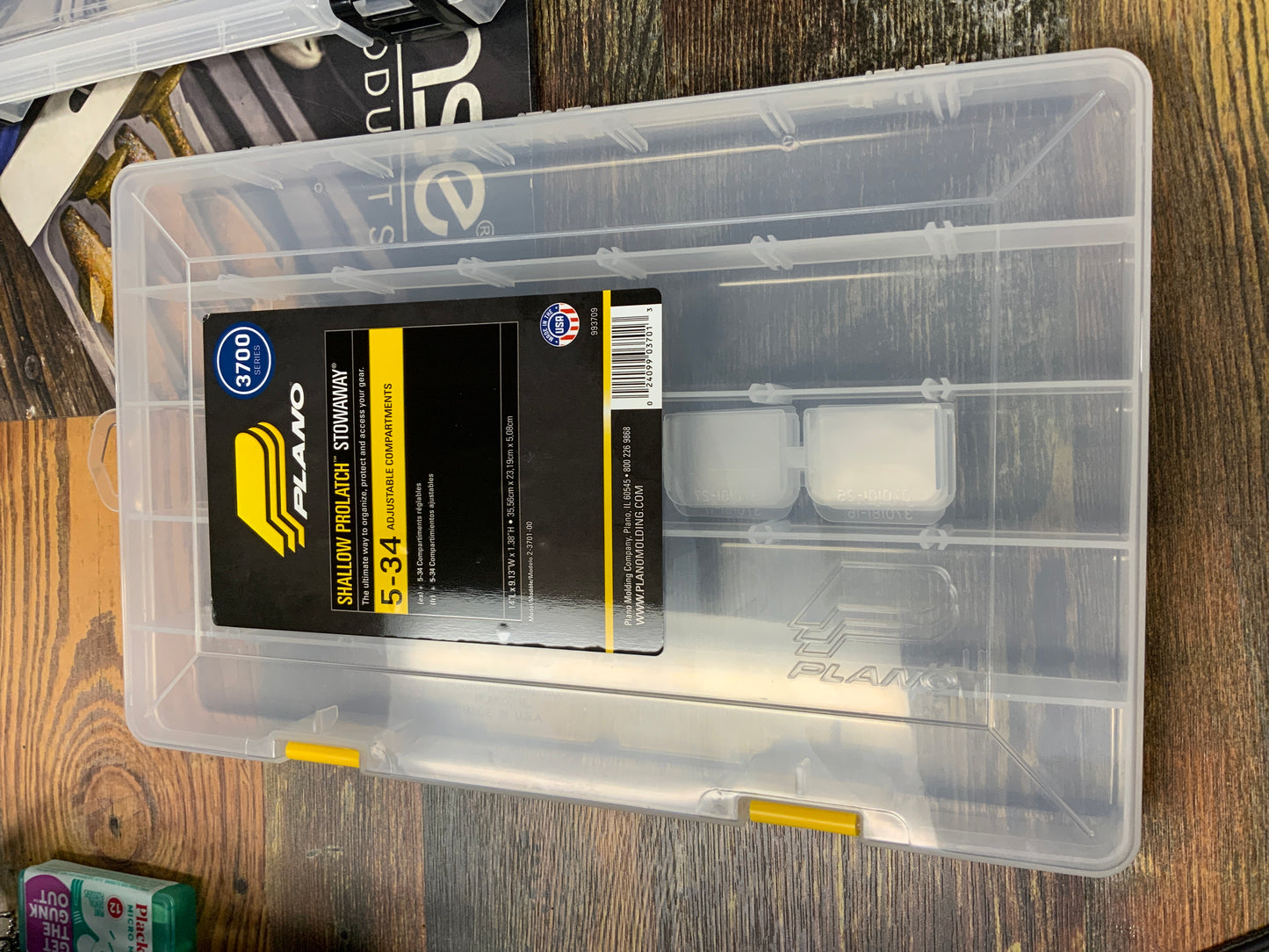 Plano Pro Latch Utility Box: 5-34 Compartments