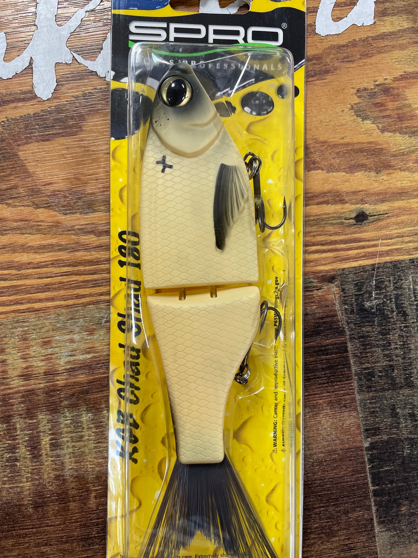 Spro Chad Shad Glide Bait - Bone