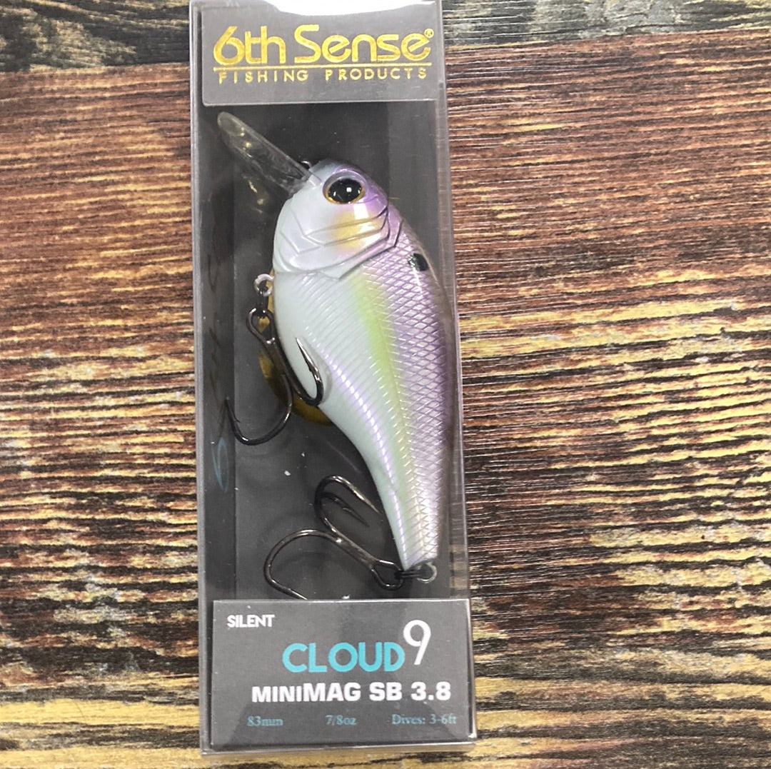 6th Sense Cloud 9 Mini Mag 3.8" Wild Shad