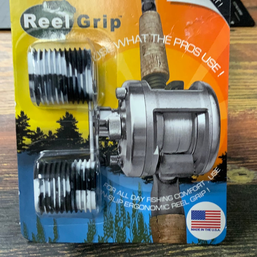 Reel Grip - Black/White Camo