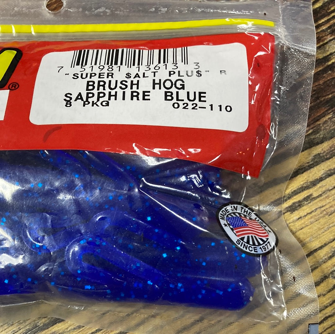 Zoom Brush Hog - Sapphire Blue