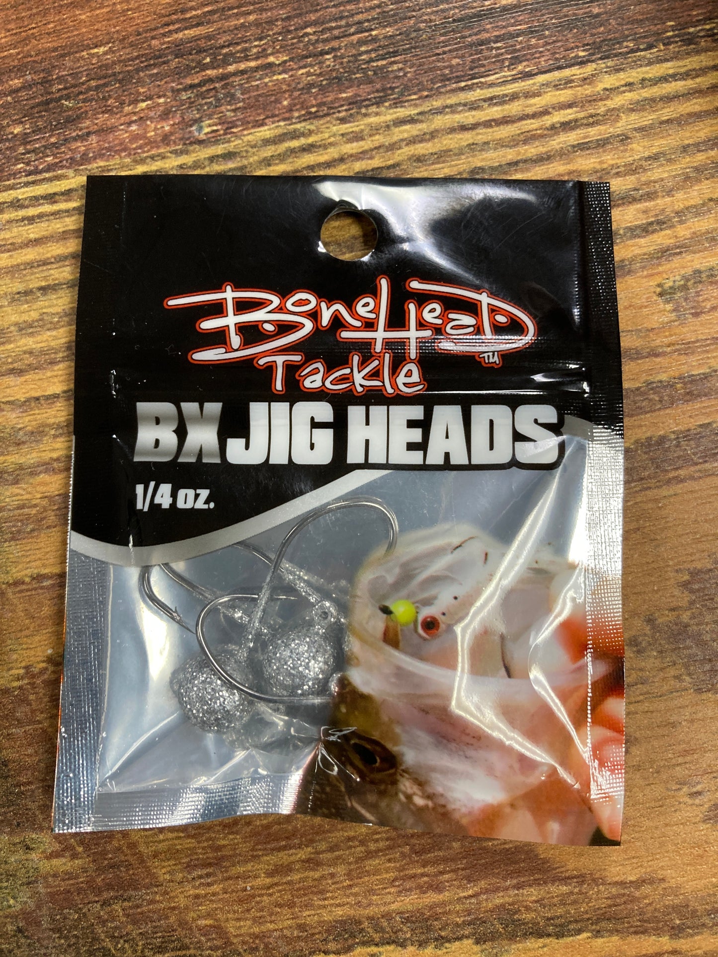 Bone Head Disco Jig Head 1/4 oz. Silver