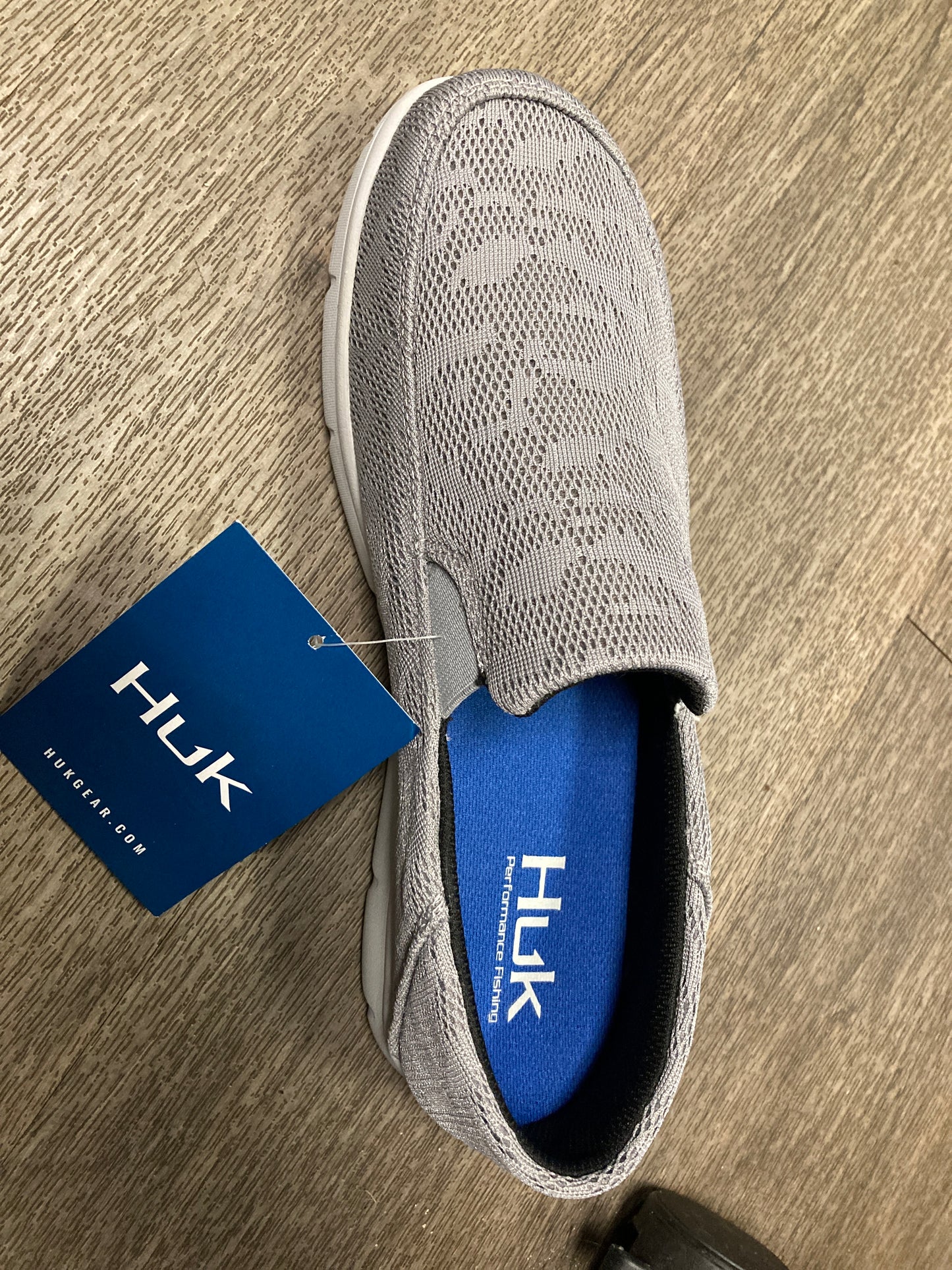 HUK performance Brewster overcast grey size 8