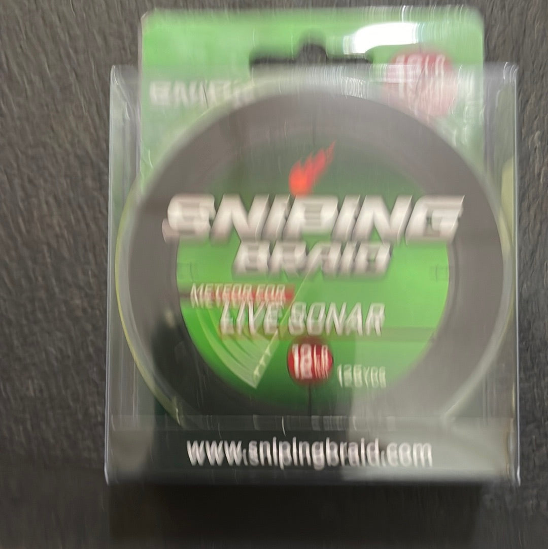 Sniping Braid Live Sonar 12lb 125 yards