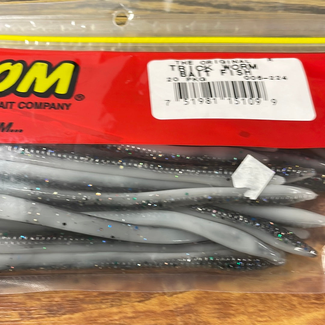 Zoom Trick Worm - Bait fish