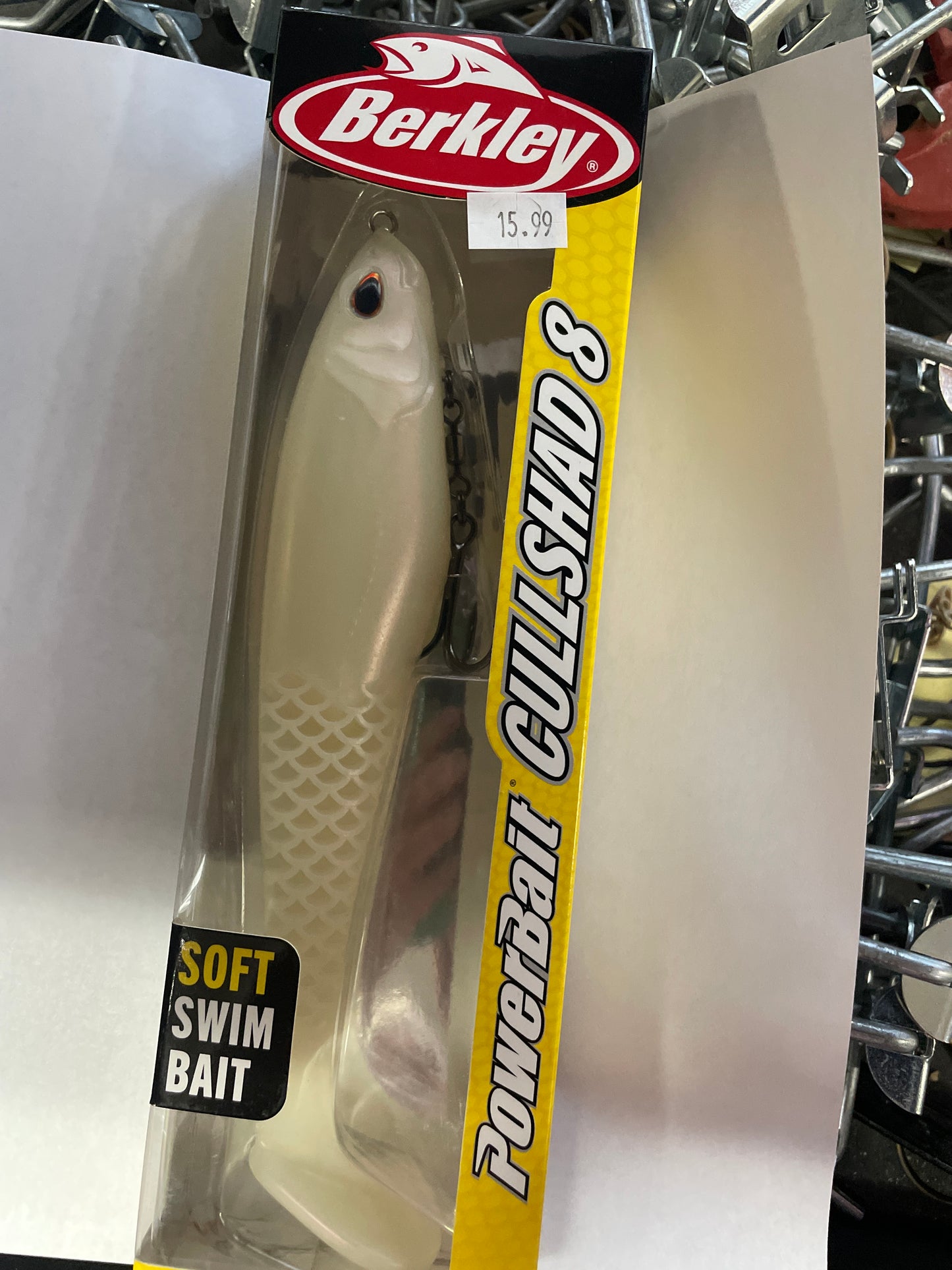 Berkley Cullshad 8" Albino