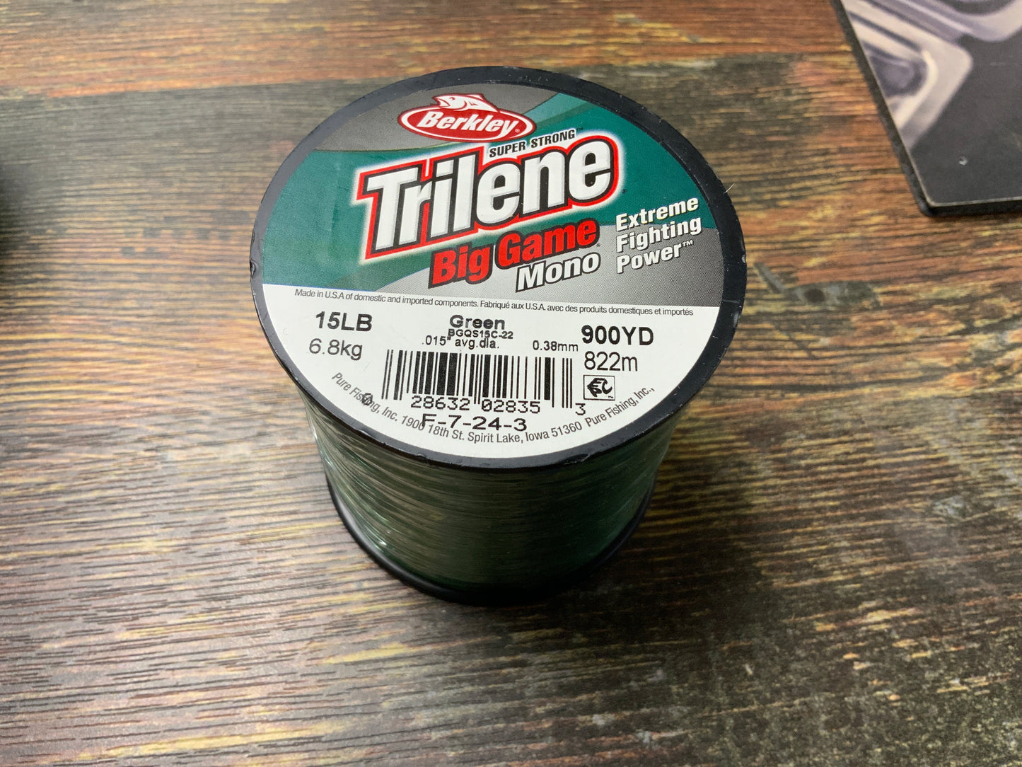 Berkley Trilene Big Game 15lb. 900 yds - Green