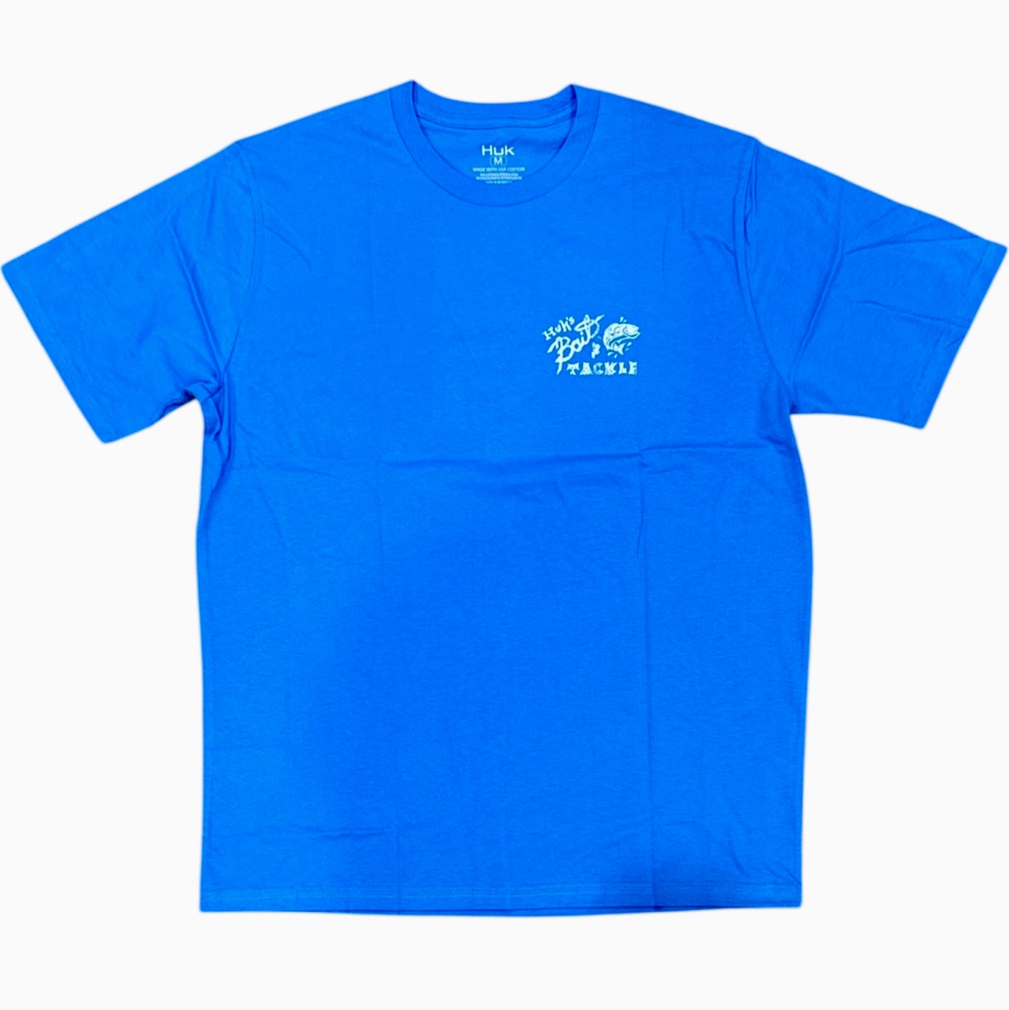 HUK Bait SS Tee L Blue