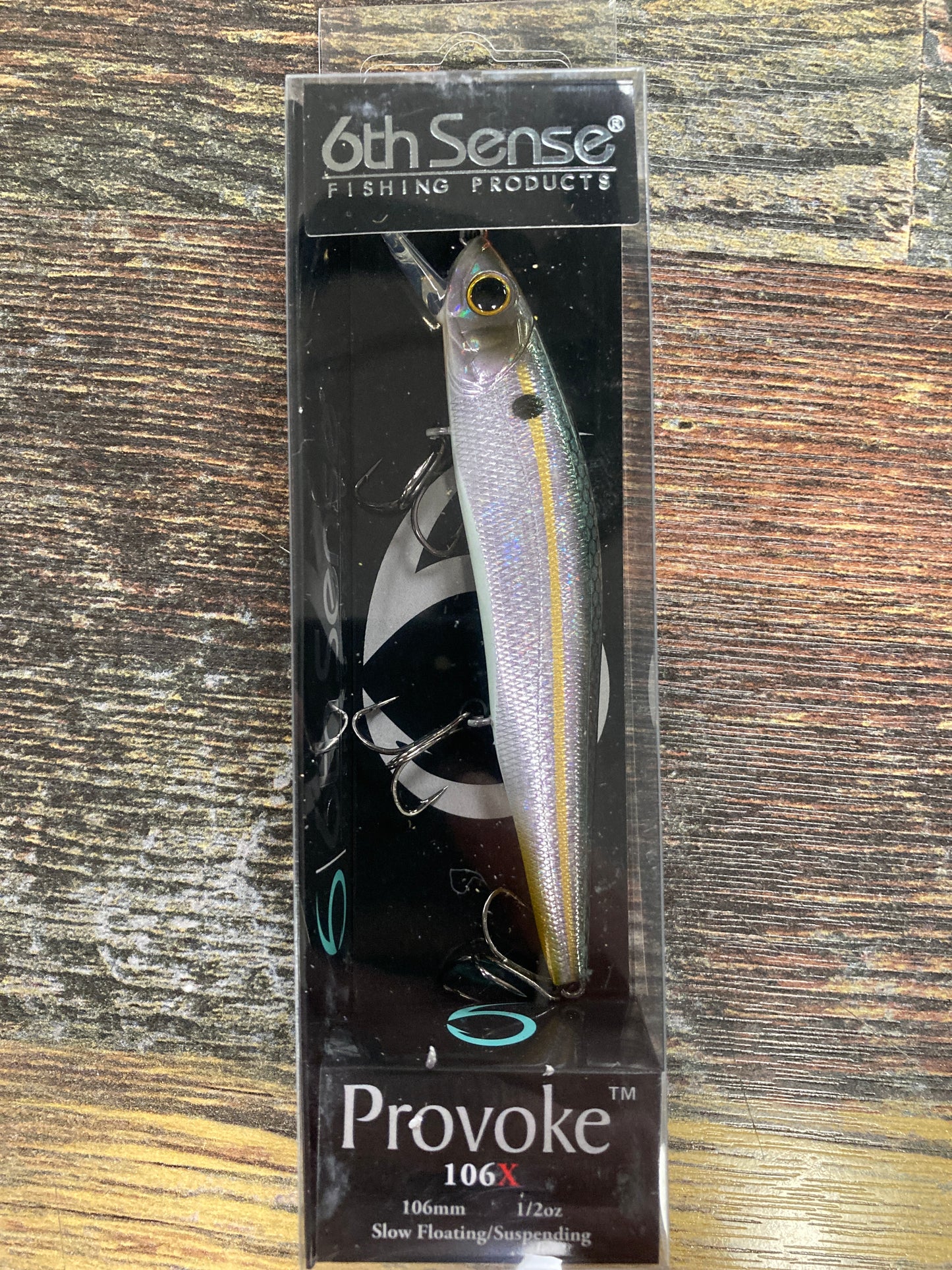 6th Sense Provoke 106X 1/2 oz. Ghost Threadfin Shad