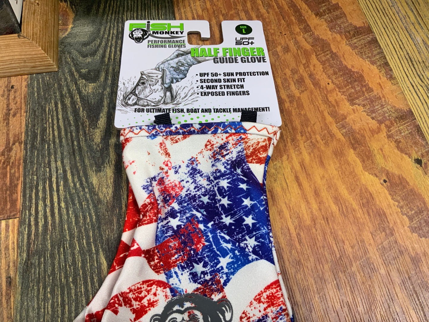 Fish Monkey Half Finger Glove - American