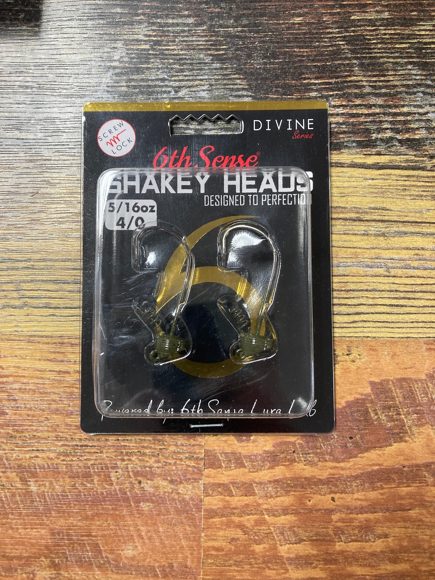 6th Sense Divine Shaky Heads 5/16 oz. 4/0 Green Pumpkin