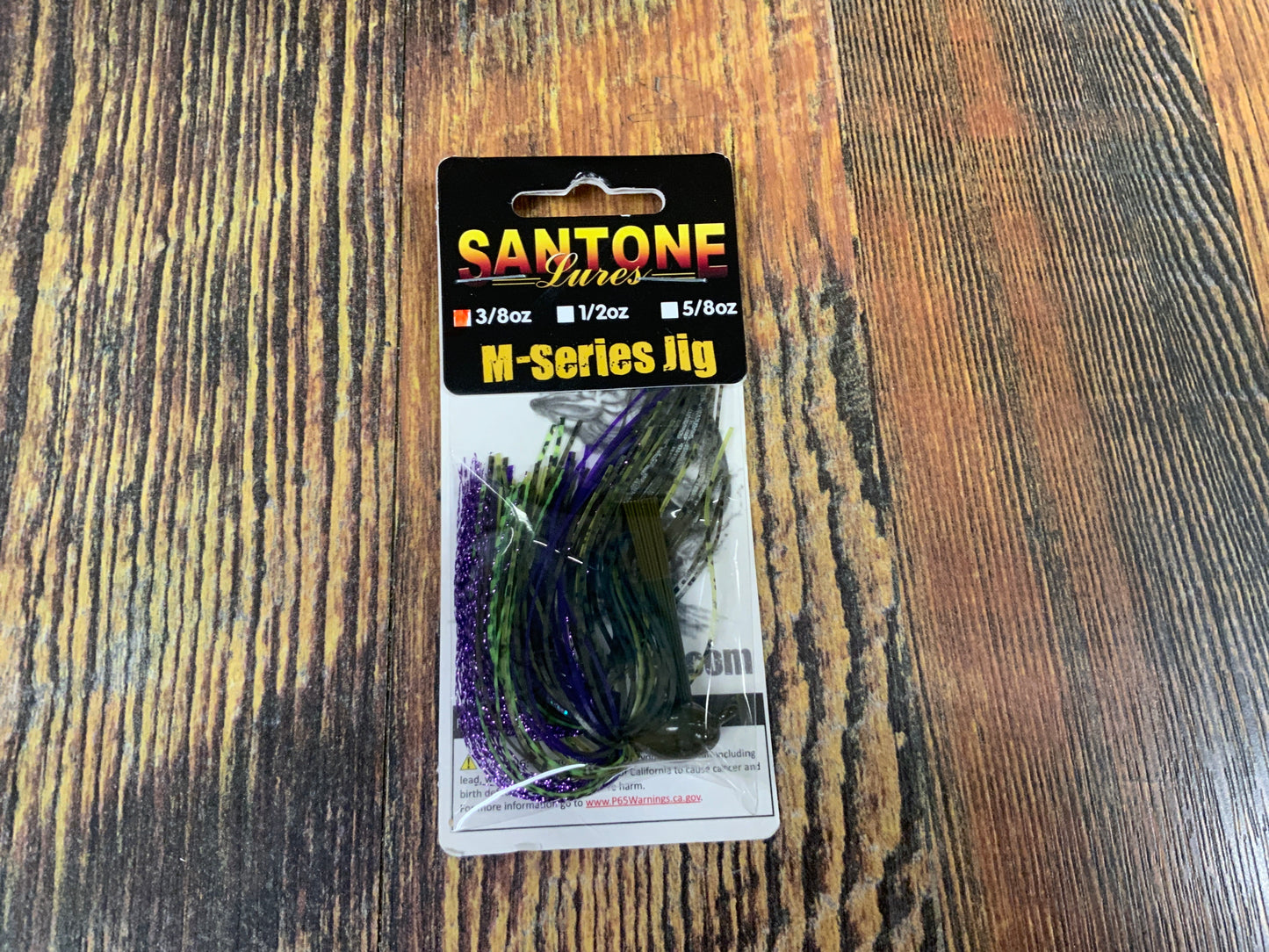 Santone M Series Jig 3/8 oz. Mexican Heather