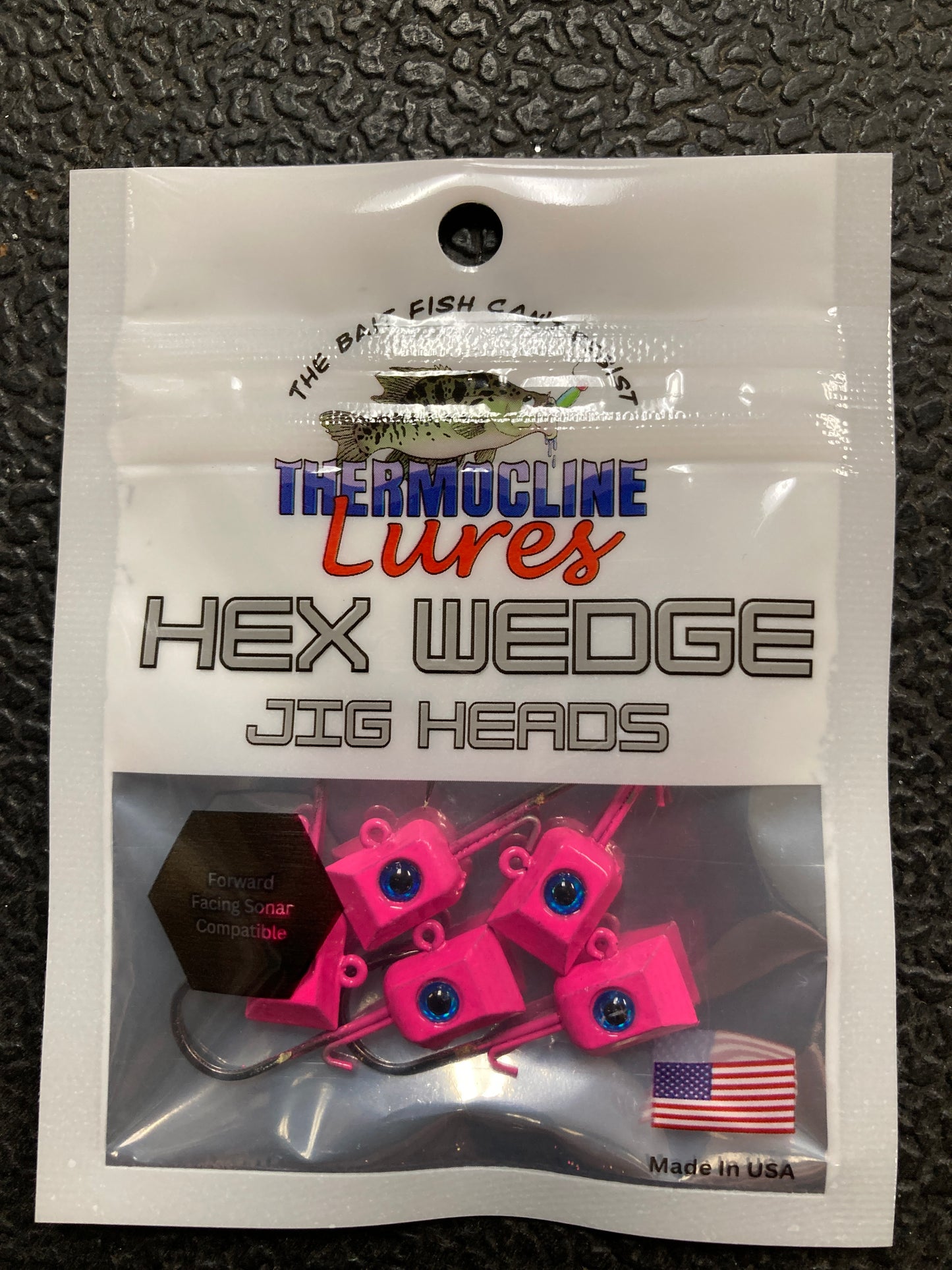 Thermocline Hex Wedge 1/4 oz. Pink