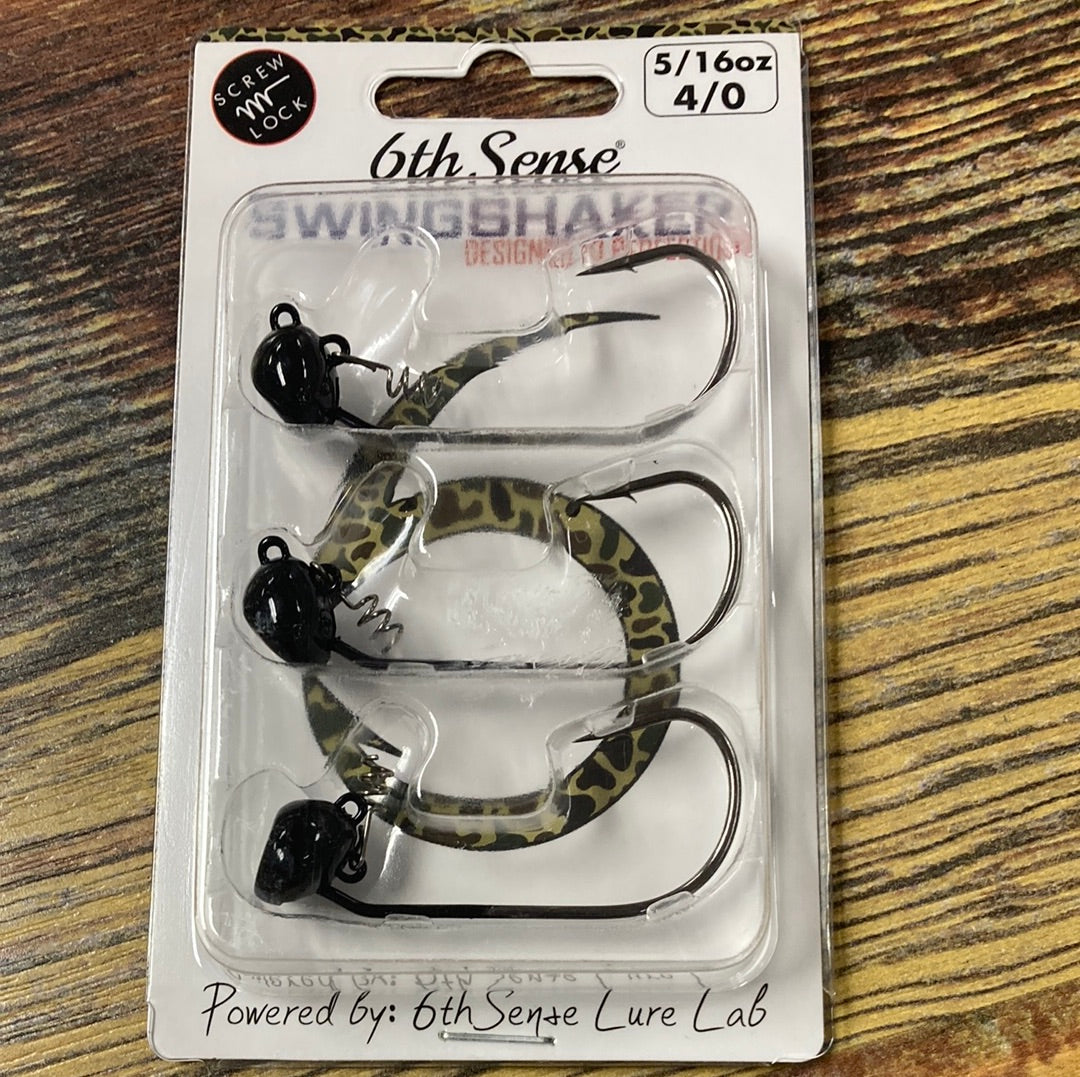 6th Sense Swing Shaker 5/16 oz. 4/0 Black
