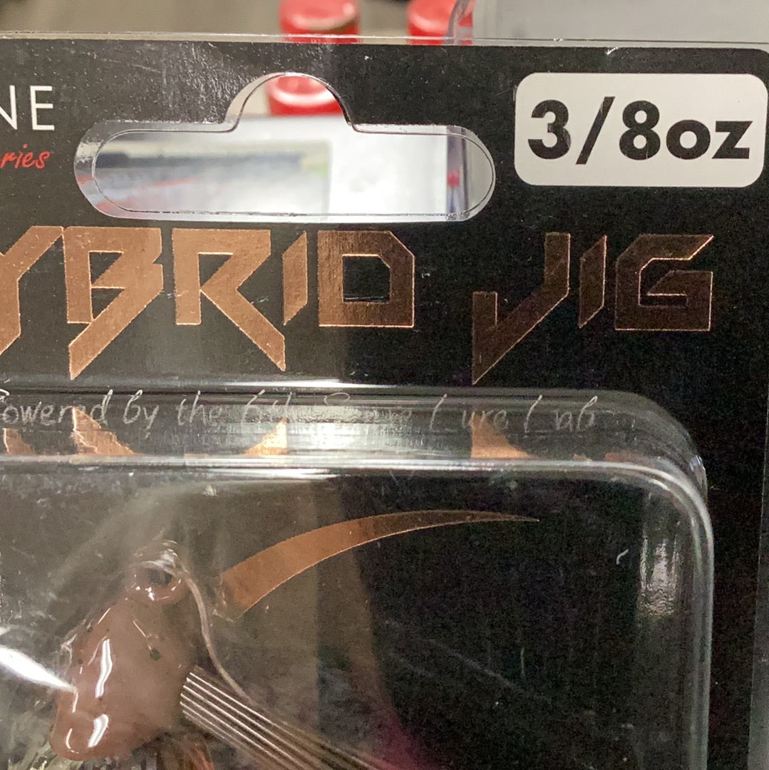 6th Sense Divine Hybrid Jig 3/8 oz. Natural Craw