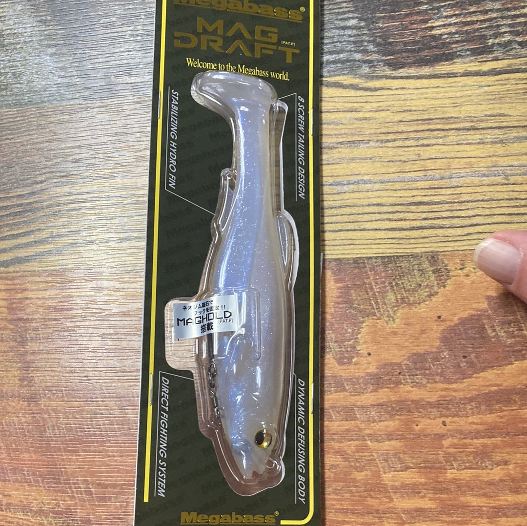Mega Bass Mag Draft 1/2 oz. Ghost Shad