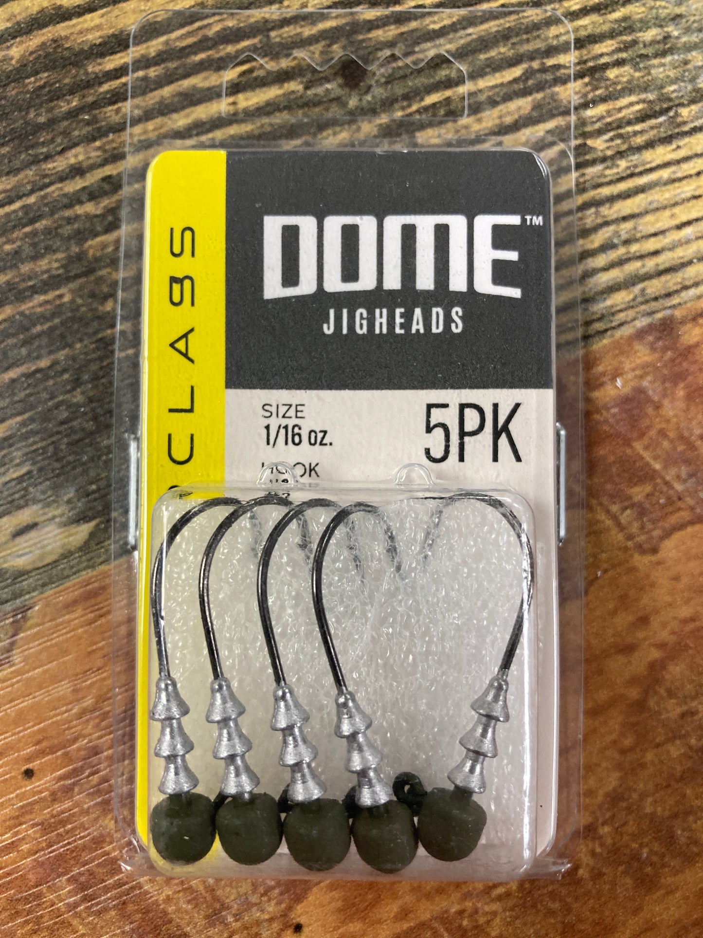 Dome Jugheads 1/16 oz. Matte Green Pumpkin