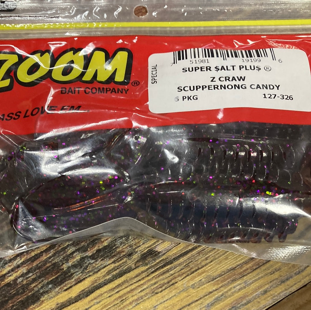 Zoom Z Craw - Scuppernong Candy