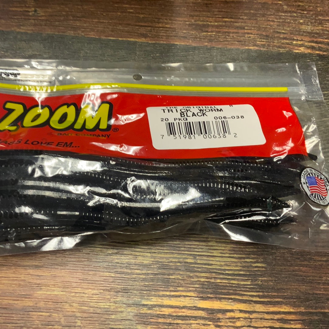 Zoom Trick Worm - Black