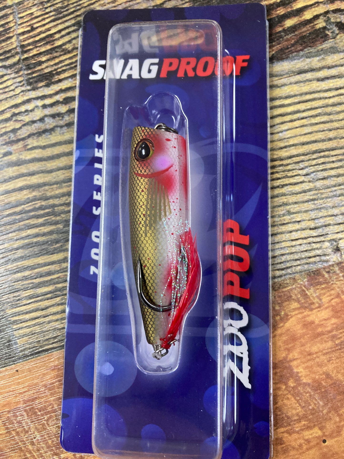 Snag Proof Zoo Pop 3/8 oz. Bloody Shad