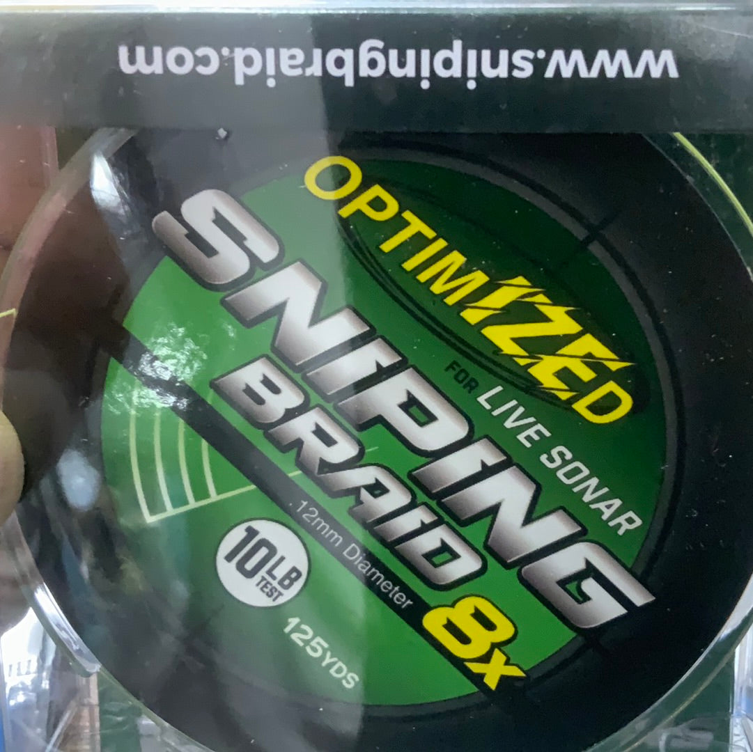 Sniping Braid 8x - 10 lb. 125 yds