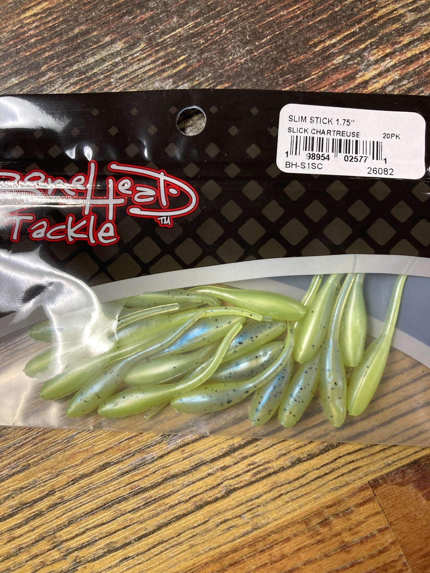 Bonehead Slim Stick 1.75" Slick Chartreuse