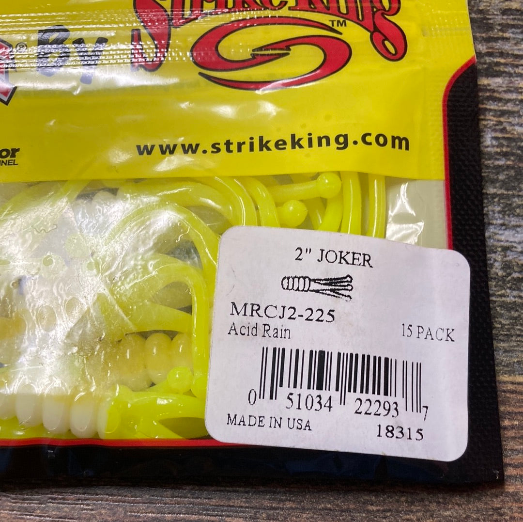 Mr Crappie 2” Joker Acid Rain