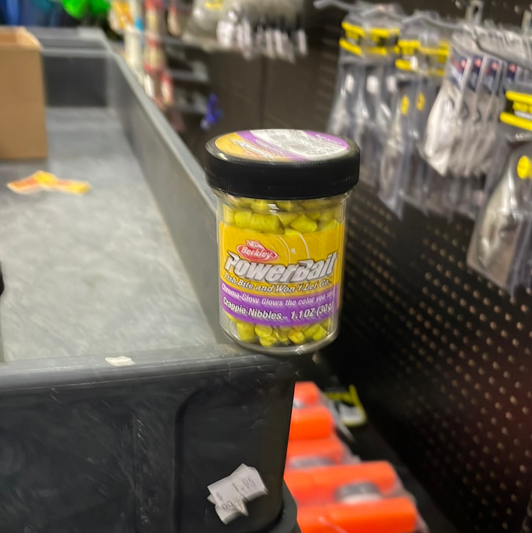 Berkley Crappie Nibbles 1.1 oz.Yellow