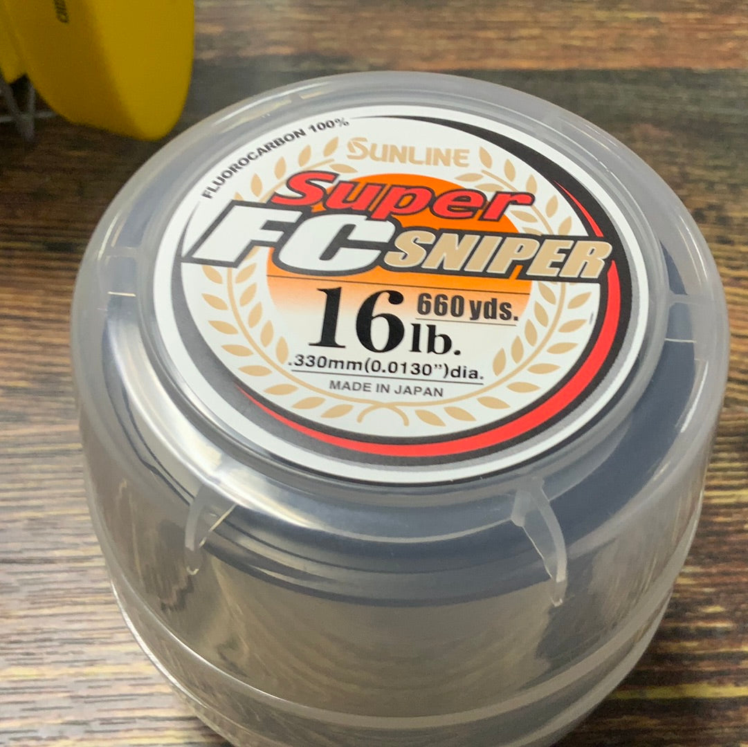 Sunline Super FC Sniper Clear 16 lb. 660 yd